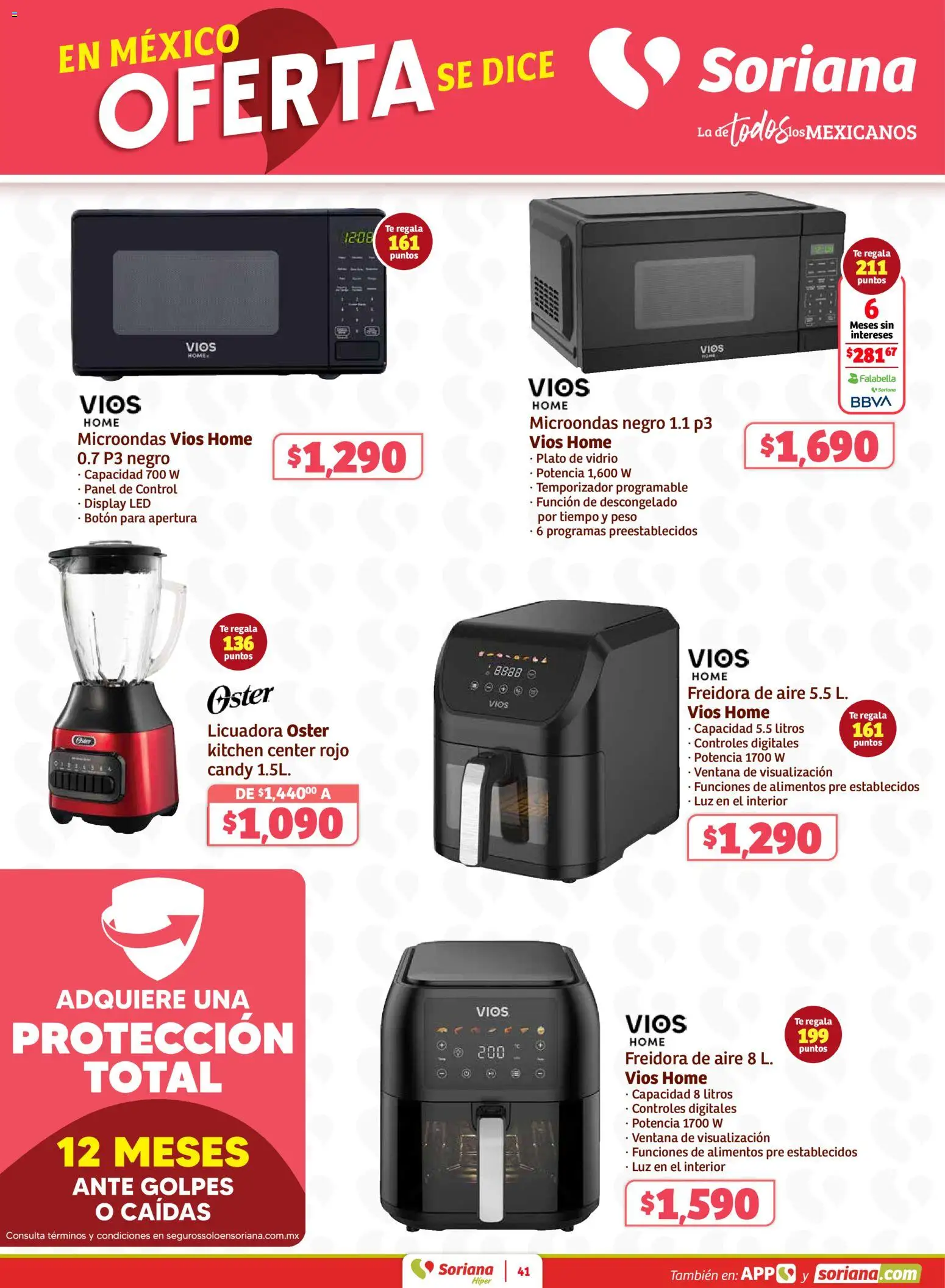 Nuevas ofertas de Soriana válidas en toda la República Mexicana desde el 15.01.2026. ¡Encuentra las mejores ofertas en Soriana - Preciazazaso Híper: Camp, Chia, Oax, Q. Roo, Tab, Yuc! | Página: 42 | Productos: Agua, Cable, Cava, Vino
