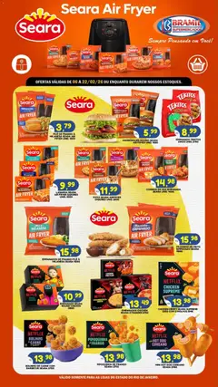 Bramil Supermercados - Ofertas Seara Air Fryer - Pré-Visualização do folheto da loja Bramil Supermercados, válido de 06.02.2026 | Página: 1