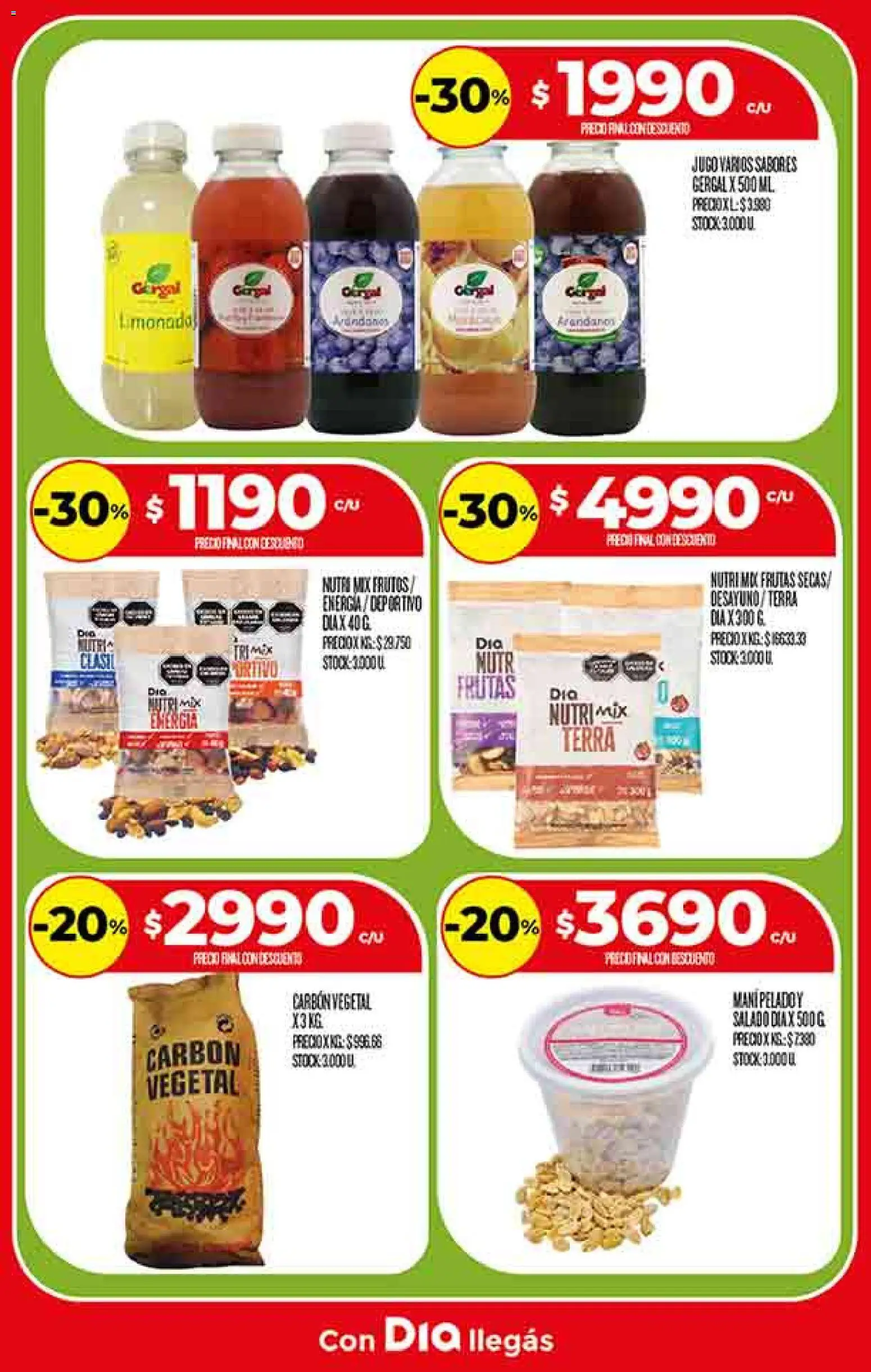 Supermercado DIA Ofertas │ válido desde el 10.12.2025 | Página: 10 | Productos: Mani, Jugo