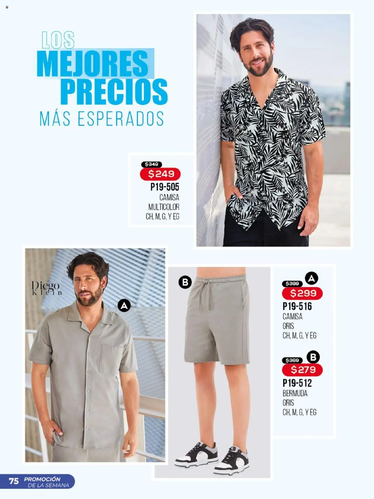 Nuevas ofertas de Cklass válidas en toda la República Mexicana desde el 14.08.2025. ¡Encuentra las mejores ofertas en Cklass - Catálogo Promo De La Semana! | Página: 76 | Productos: Camisa, Bermuda