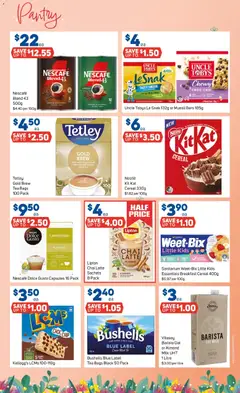 Preview of Foodland  Catalogue  - valid from 03.12.2025 | Page: 14 | Products: Crackers, Milk, Coffee, Tea