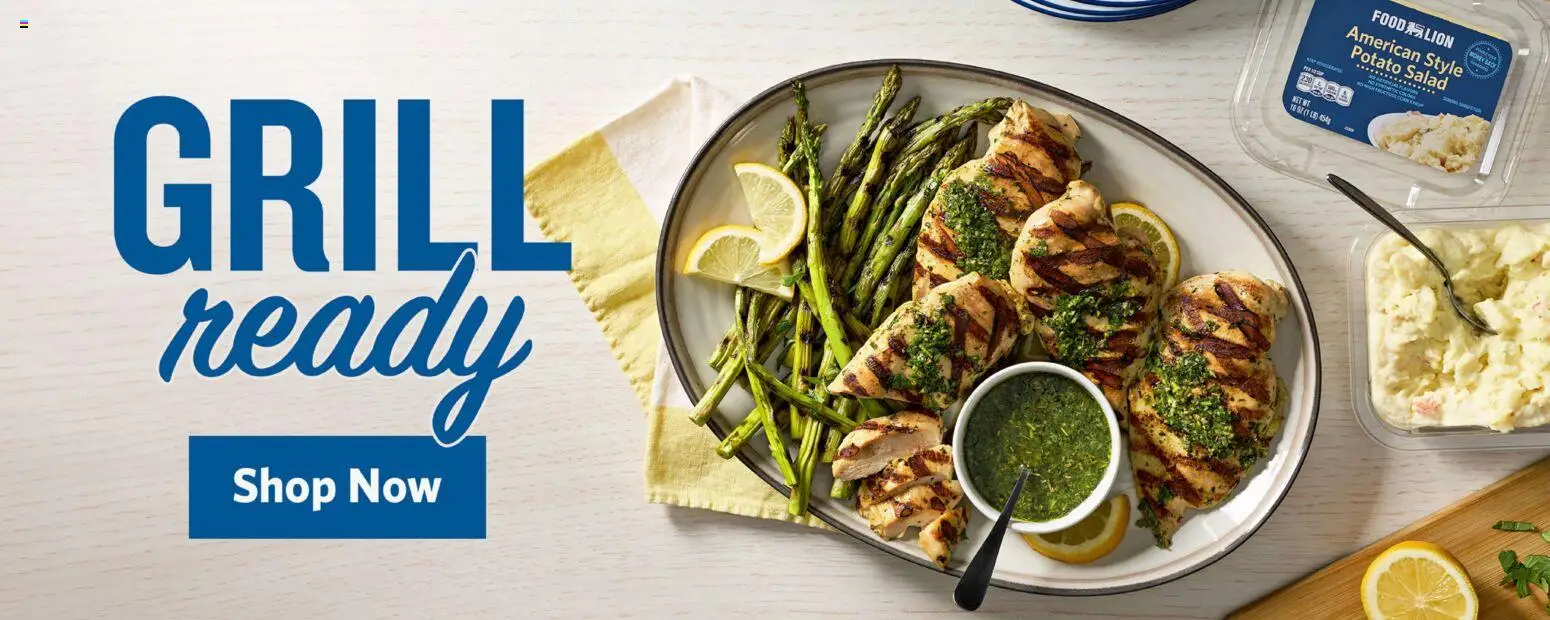 Food Lion Weekly Ad - valid from 22.04.2026 | Page: 5 | Products: Salad, Grill