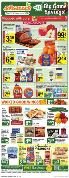 Preview of Shaw's weekly ads valid from 30.01.2026