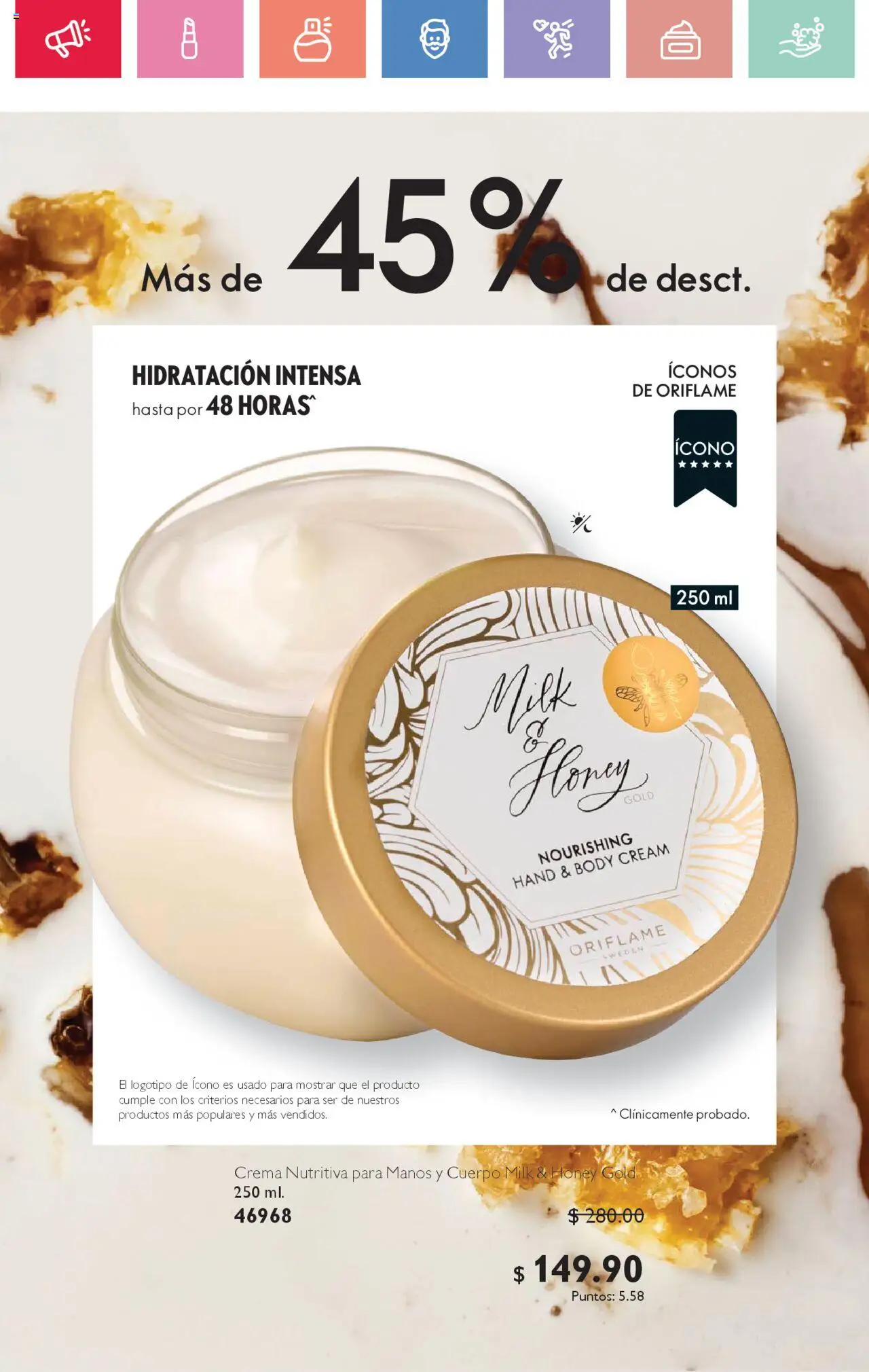 Nuevas ofertas de Oriflame válidas en toda la República Mexicana desde el 02.08.2025. ¡Encuentra las mejores ofertas en Oriflame - Campaña 11 2025! | Página: 17 | Productos: Crema, Body