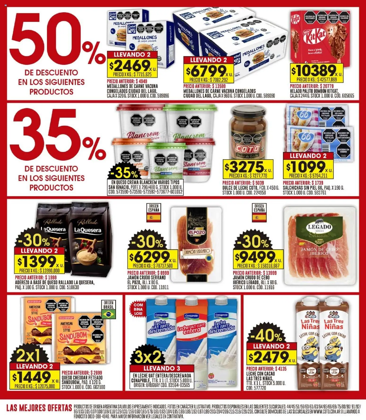 Coto - Ofertas │ válido desde el 10.11.2025 | Página: 6 | Productos: Helado, Caja, Aderezo, Queso crema