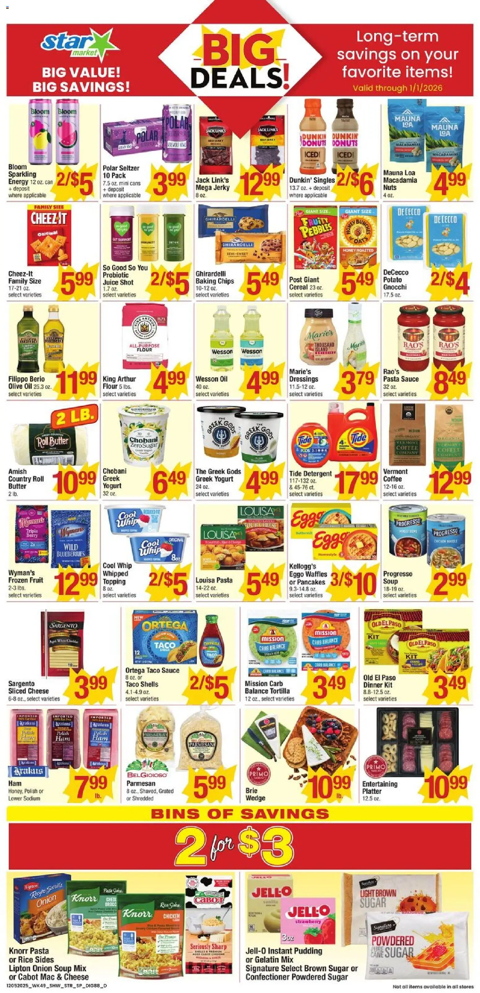 Star Market Weekly Ad - MA - valid from 05.12.2025 | Page: 8 | Products: Cheese, Oil, Rice, Chips