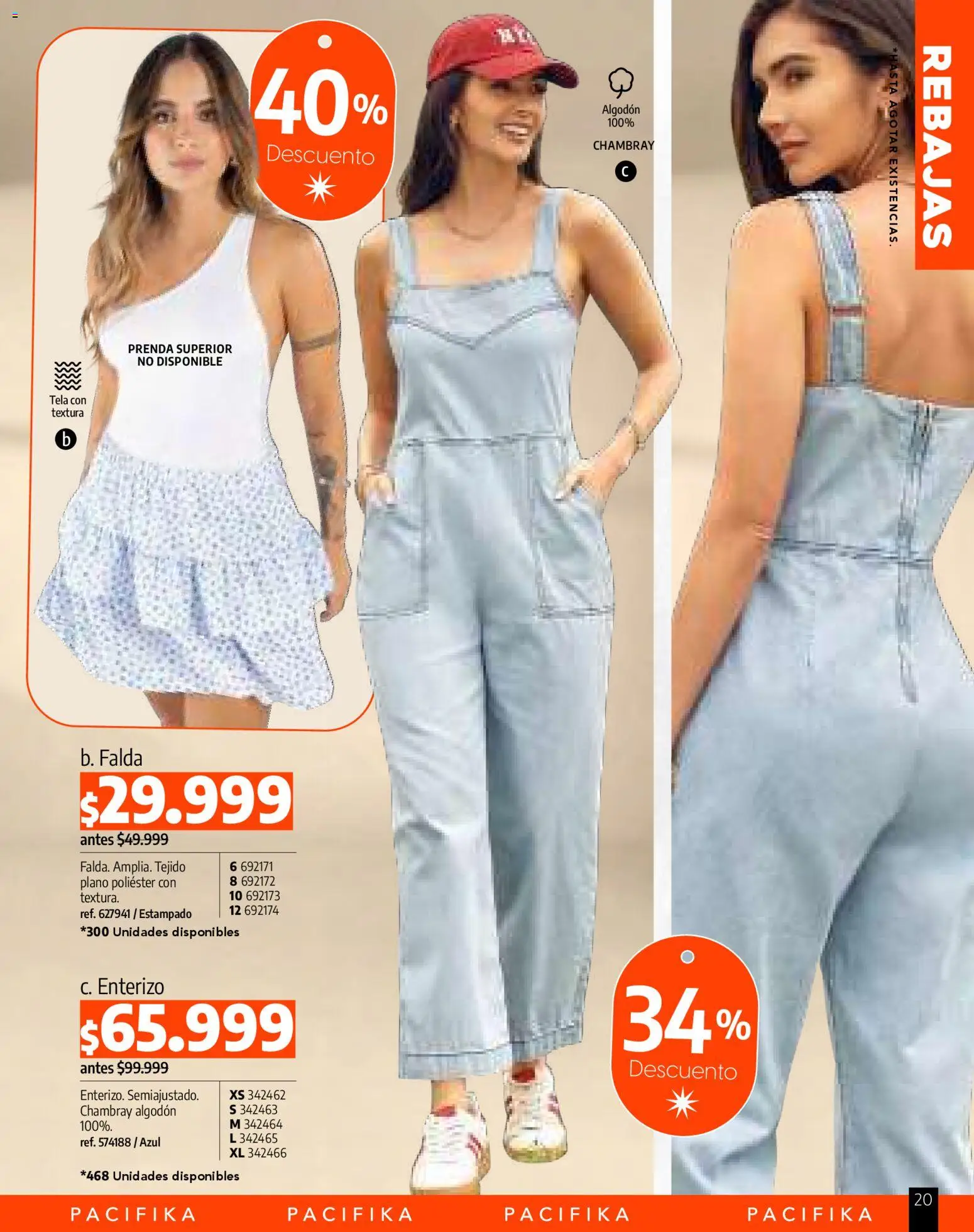 Pacifika revista - valida desde el 01.04.2026 | Página: 251 | Productos: Algodón, Falda, Enterizo