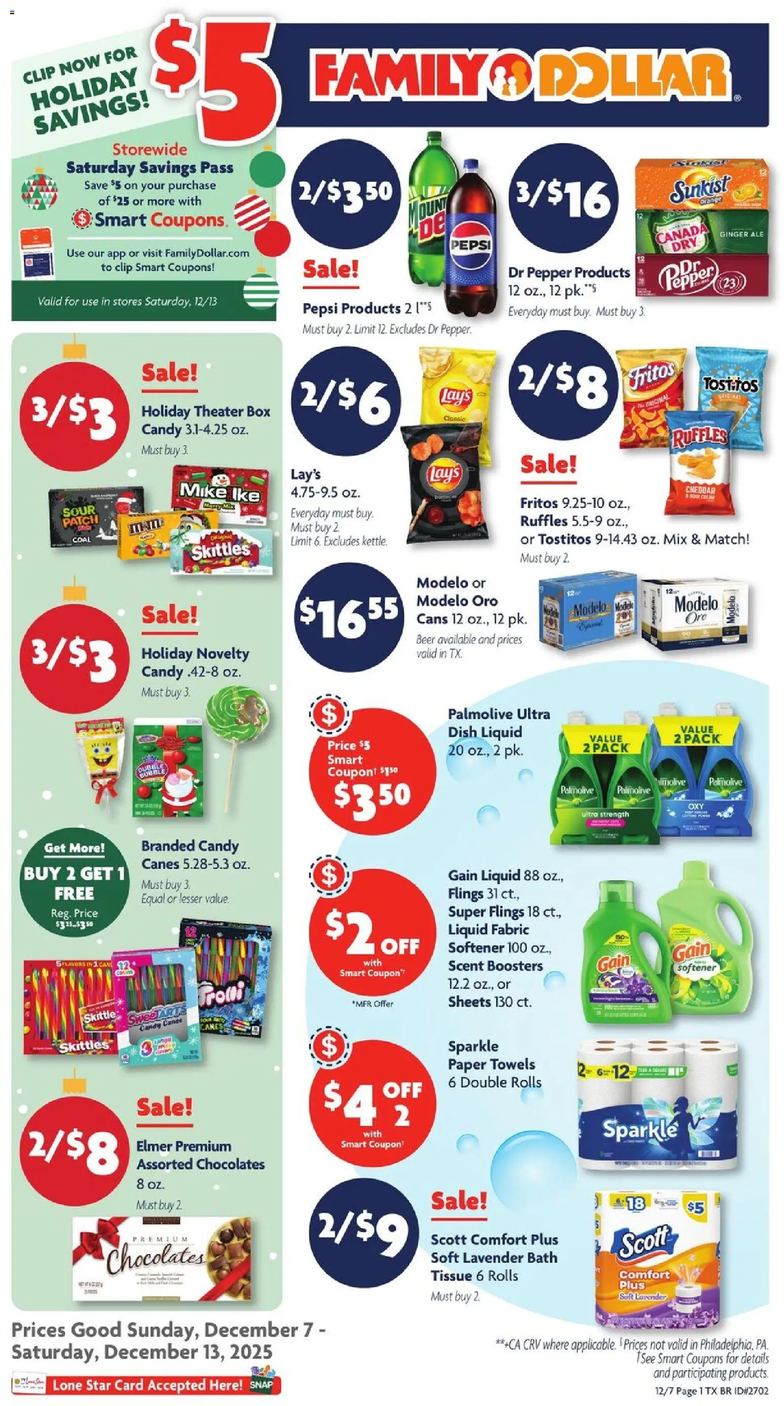 Family Dollar Weekly Ad - valid from 07.12.2025 | Page: 1
