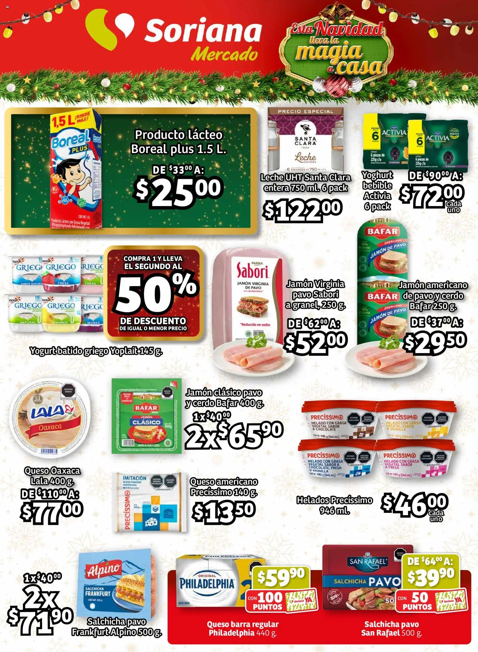 Nuevas ofertas de Soriana válidas en toda la República Mexicana desde el 13.11.2025. ¡Encuentra las mejores ofertas en Soriana - Pesito Valedor Mercado: Edo Mex, Valle De México, Gro, Hgo, Mor, Pue, Qto, Tlax, Ver! | Página: 12 | Productos: Salchicha, Leche, Cerdo, Barra