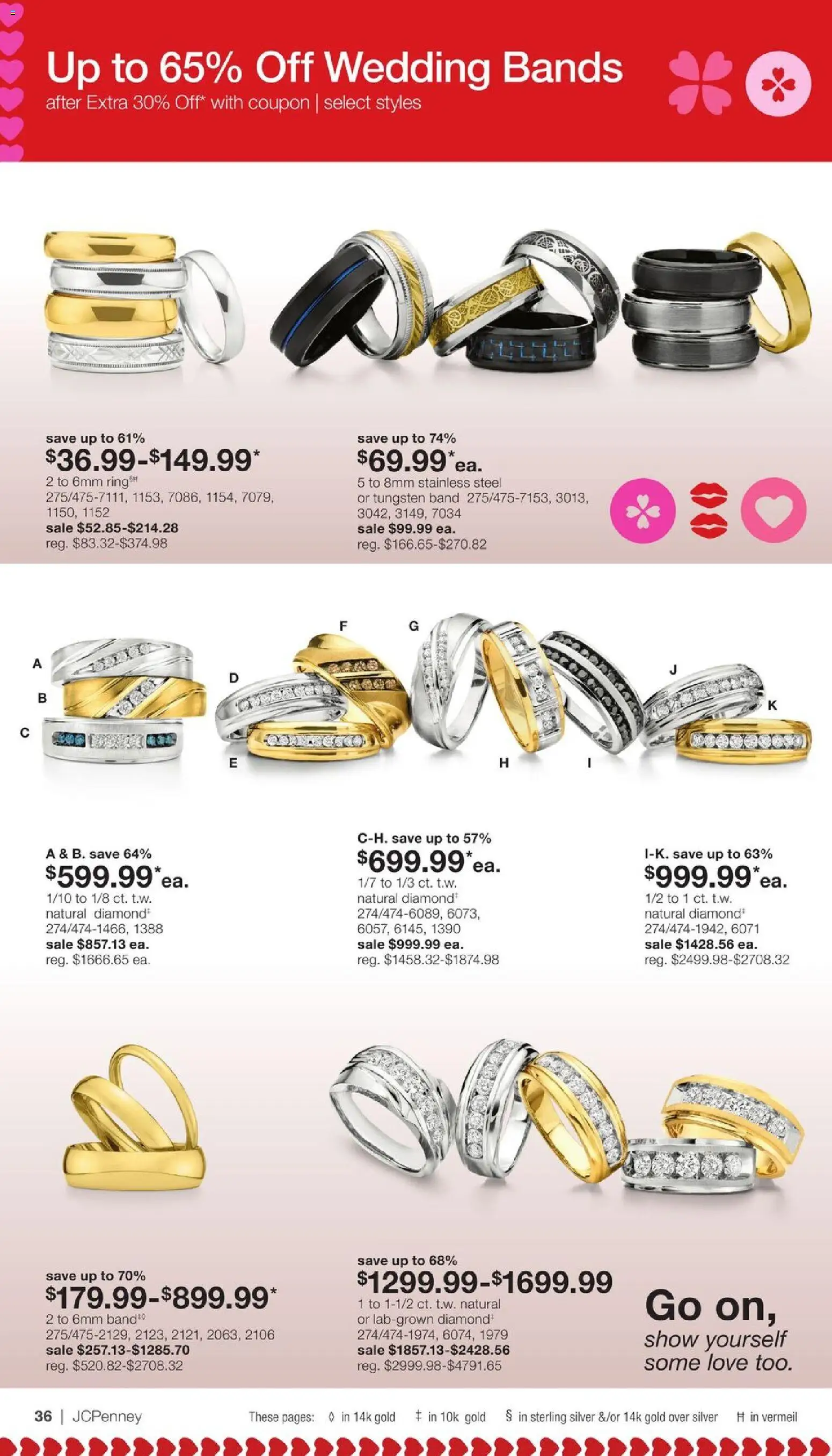 JCPenney Valentine’s Day Jewelry Sale - valid from 17.01.2026 | Page: 35 | Products: Ring