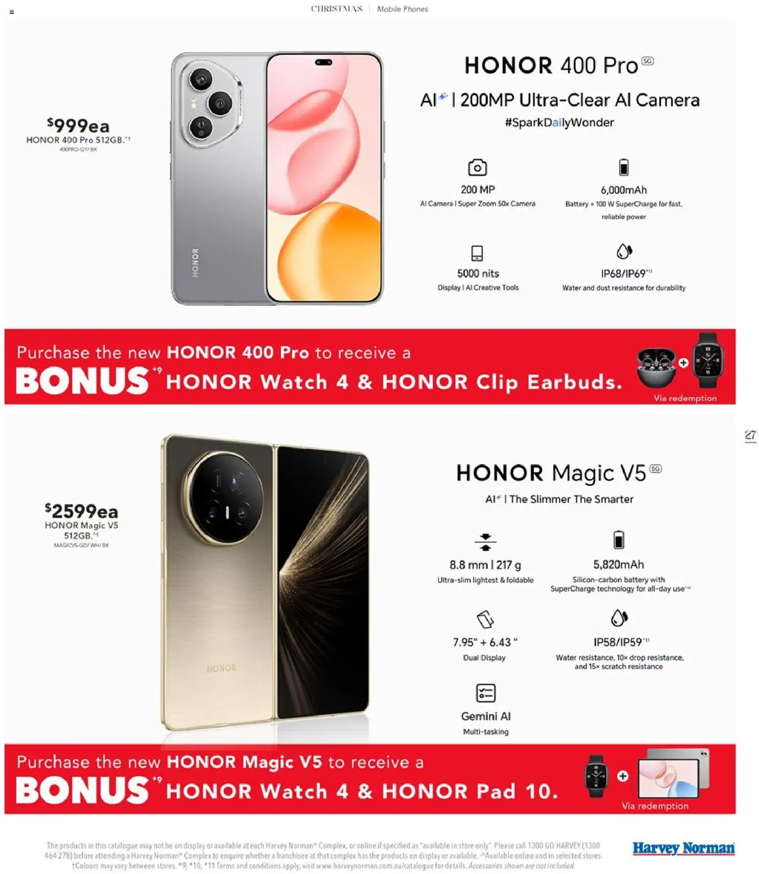 Harvey Norman catalogue - valid from 16.12.2025 | Page: 27 | Products: Battery, Watch, Camera, Mobile