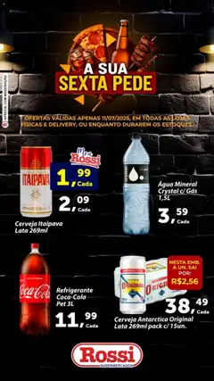 Rossi Supermercados - Ofertas do Dia - Pré-Visualização do folheto da loja Rossi Supermercados, válido de 11.07.2025