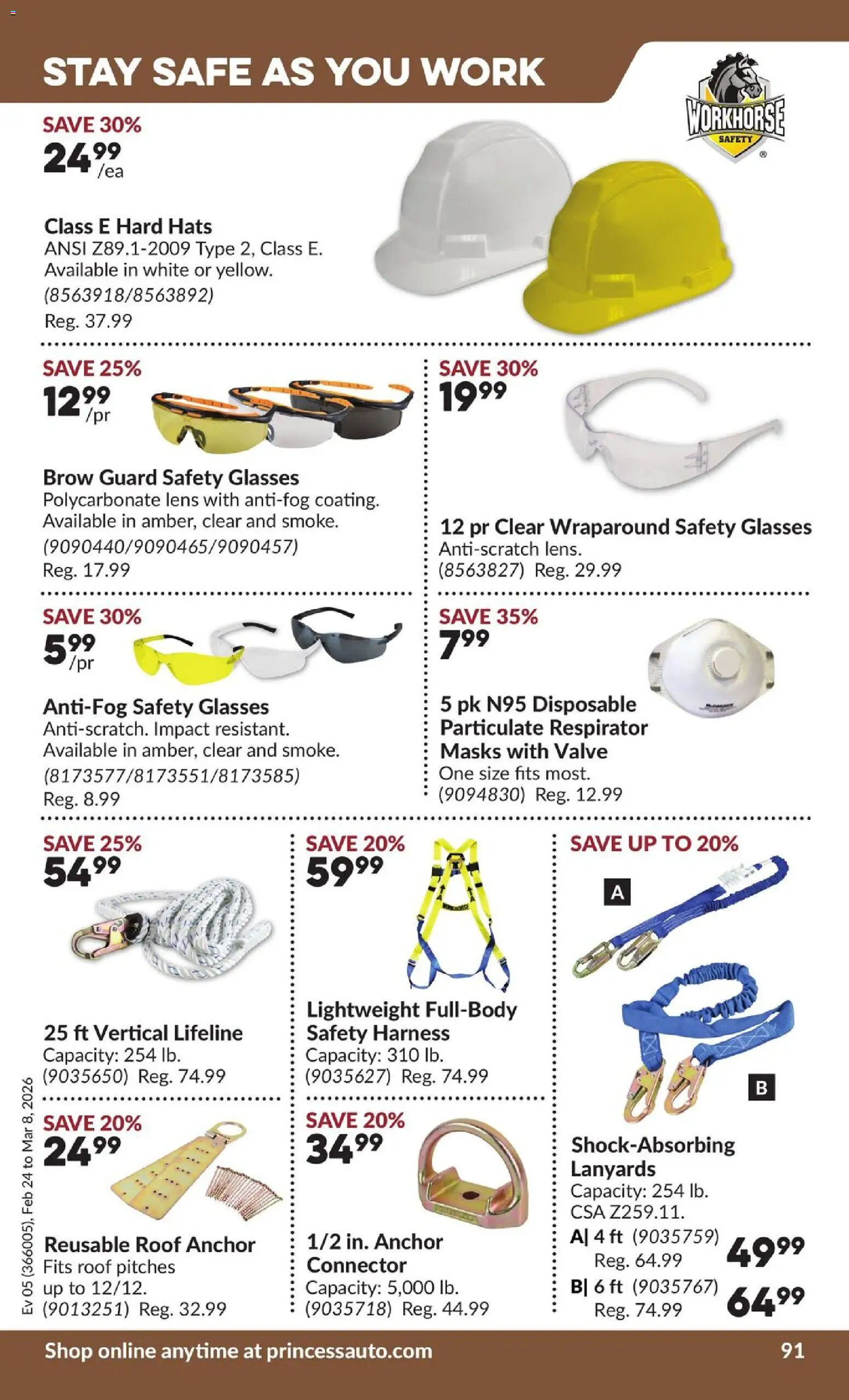 Princess Auto flyer valid from 24.02.2026 | Page: 95 | Products: Glasses, Connector