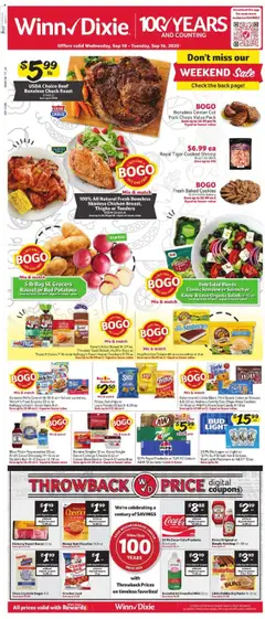 Preview of Winn Dixie weekly ads valid from 10.09.2025