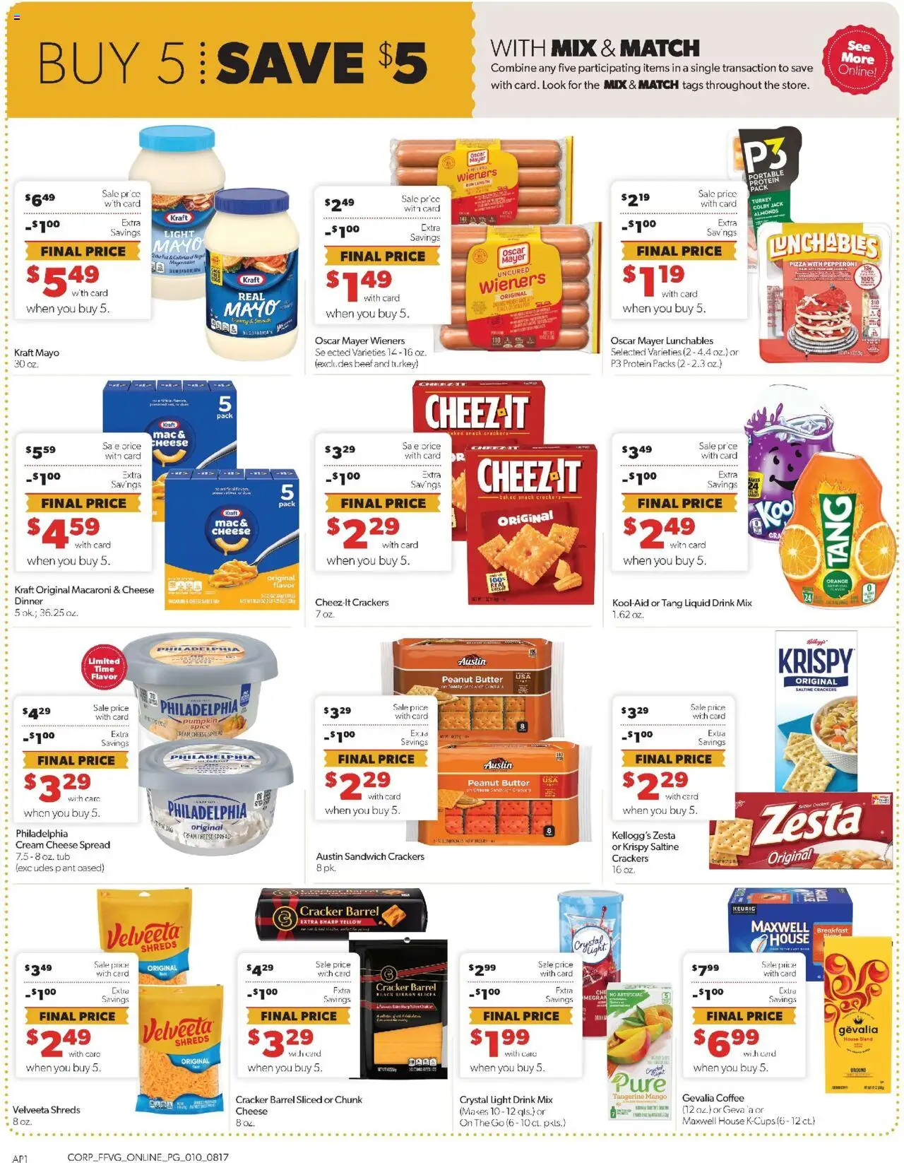 Family Fare Weekly Ad - valid from 17.08.2025 | Page: 7 | Products: Cheese, Beef, Cream, Pumpkin