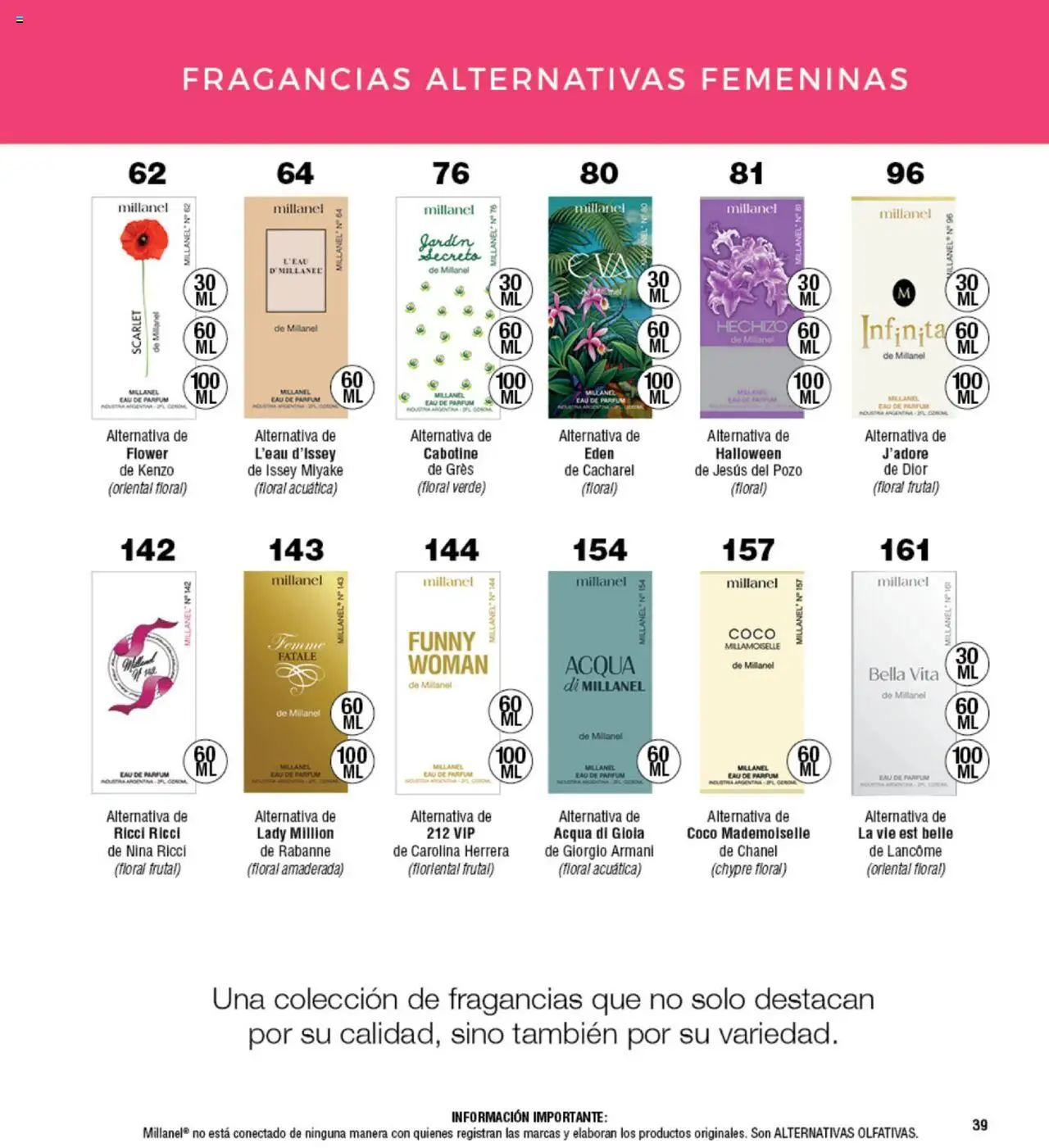 Millanel - Catálogo │ válido desde el 20.10.2025 | Página: 39