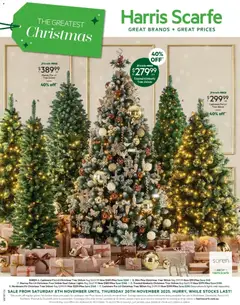 Preview of Harris Scarfe Catalogue - valid from 07.11.2025