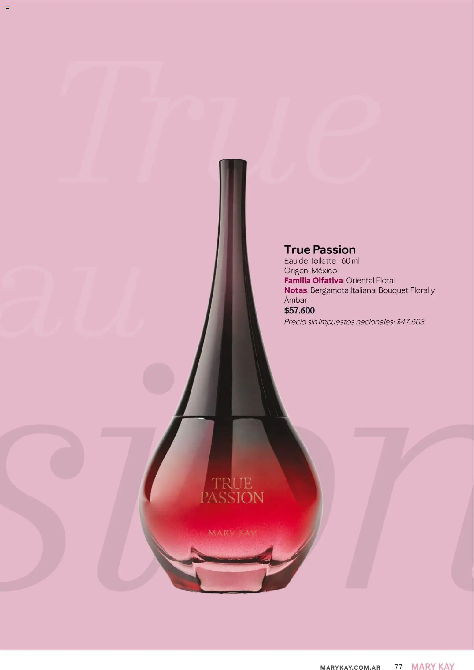 Mary Kay - Look Digital Otoño 2026 │ válido desde el 01.04.2026 | Página: 77 | Productos: Eau de toilette