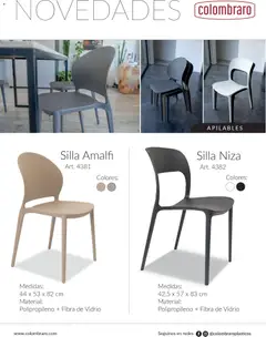 Vista previa Colombraro catálogo válido desde el 10.12.2025 | Página: 7 | Productos: Silla