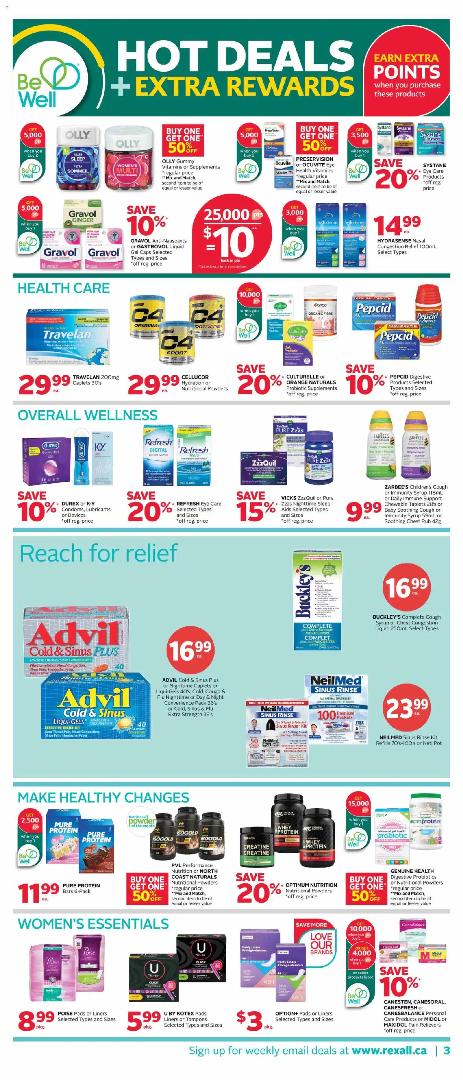 Rexall flyer valid from 09.01.2026 | Page: 10 | Products: Disk, Powder