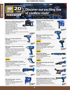 Preview of Princess Auto - Catalogue - Air & power from shop Princess Auto valid from 16.04.2025 | Page: 42 | Products: Bag, Battery