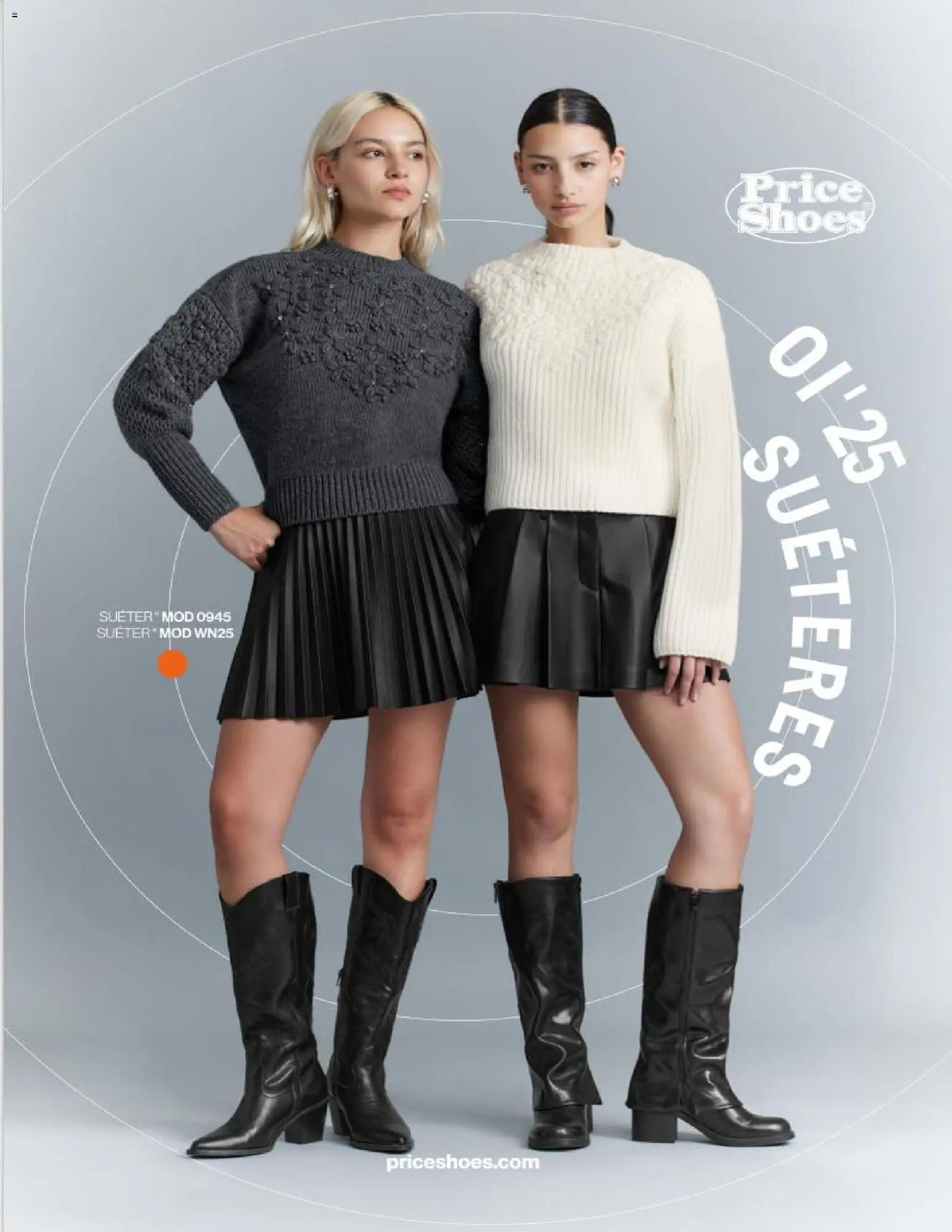 Nuevas ofertas de Price Shoes válidas en toda la República Mexicana desde el 11.11.2025. ¡Encuentra las mejores ofertas en Price Shoes catálogo ! | Página: 129 | Productos: Suéter