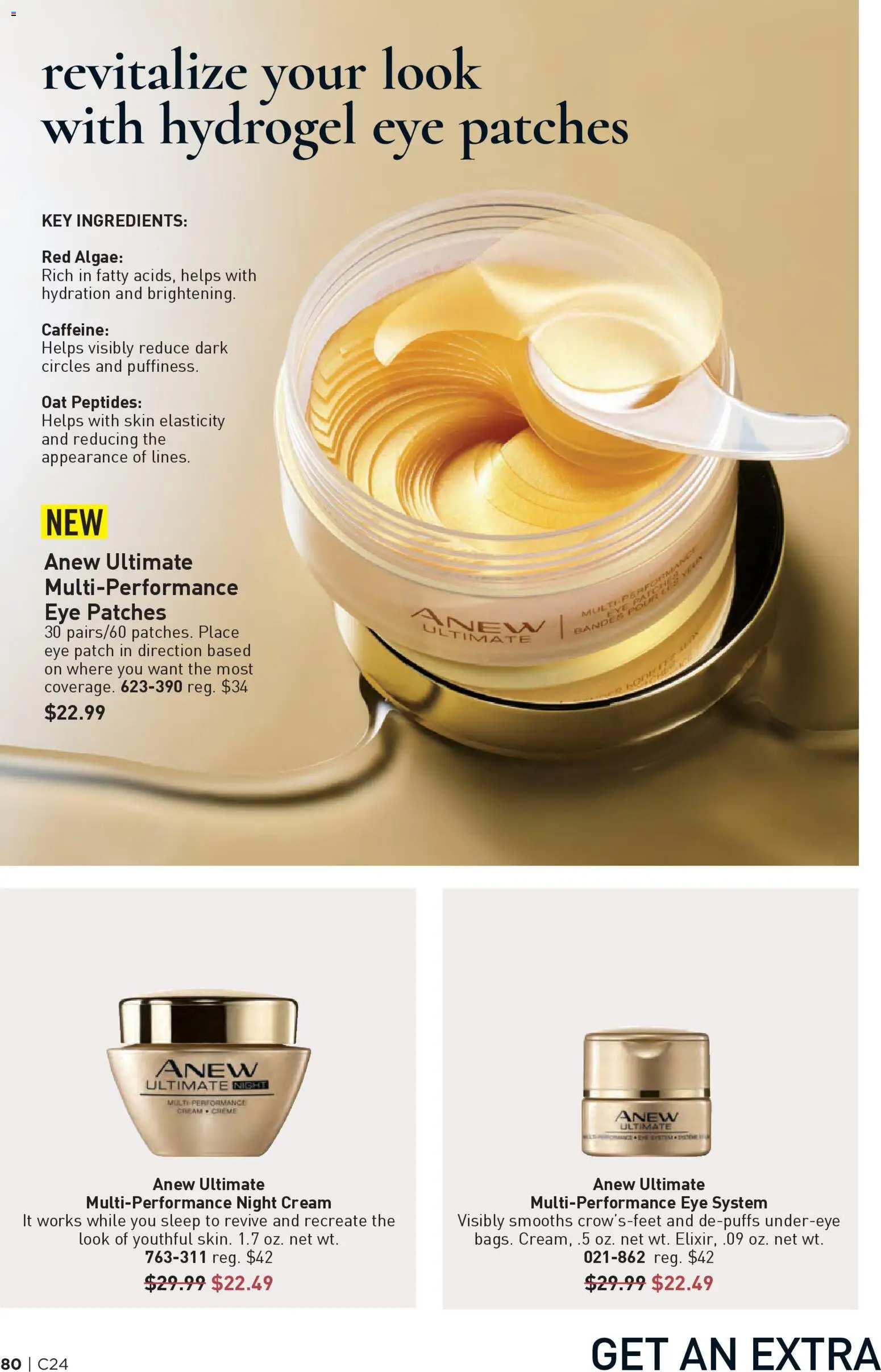 Avon Brochure - valid from 19.11.2025 | Page: 80 | Products: Night Cream, Cream