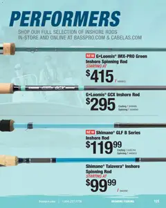 Preview of Cabela's weekly ads valid from 15.12.2025 | Page: 125 | Products: Rod