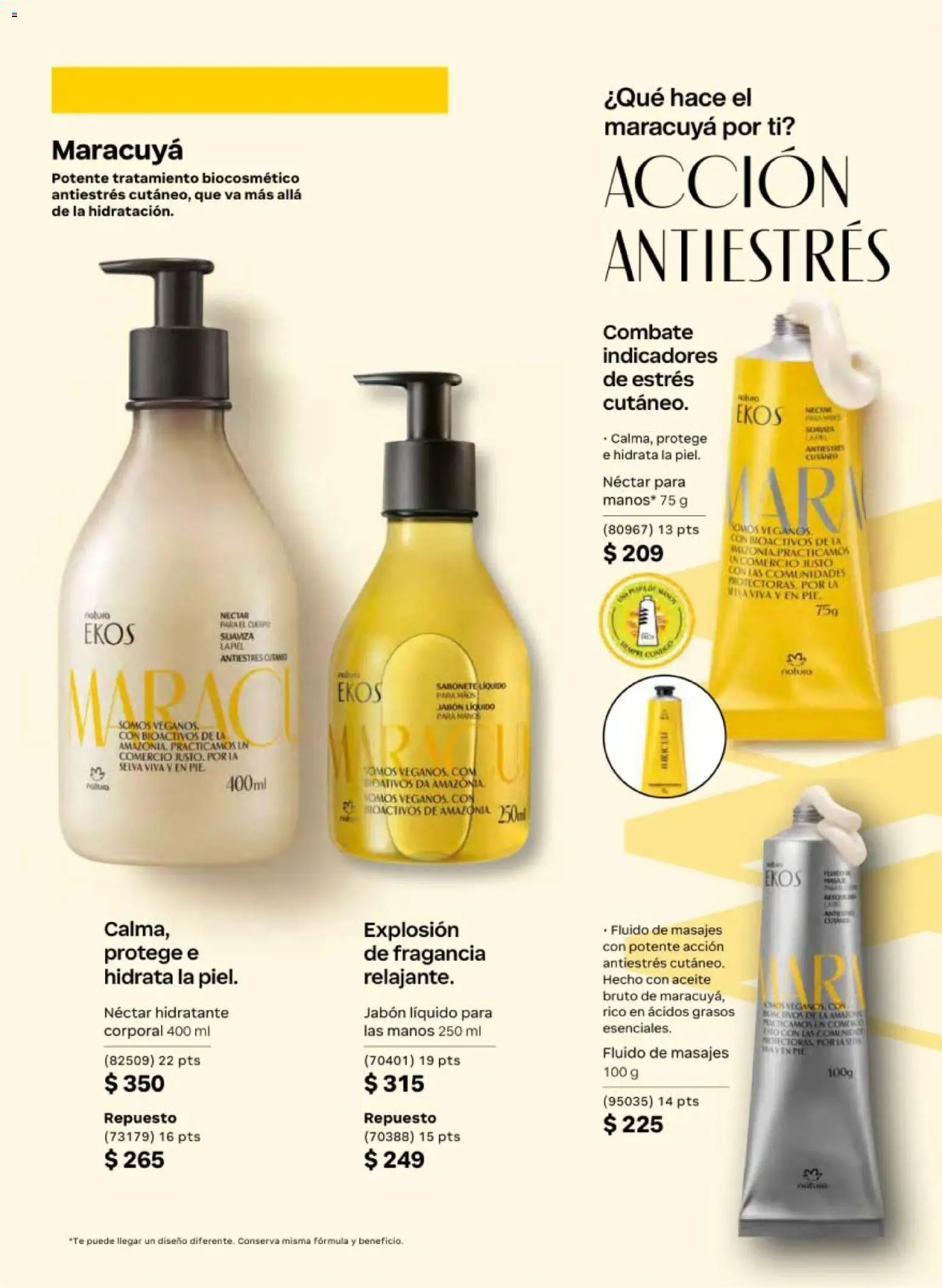 Nuevas ofertas de Natura válidas en toda la República Mexicana desde el 08.05.2026. ¡Encuentra las mejores ofertas en Natura campaña 8 2026! | Página: 108 | Productos: Jabón líquido, Aceite, Fragancia, Jabón