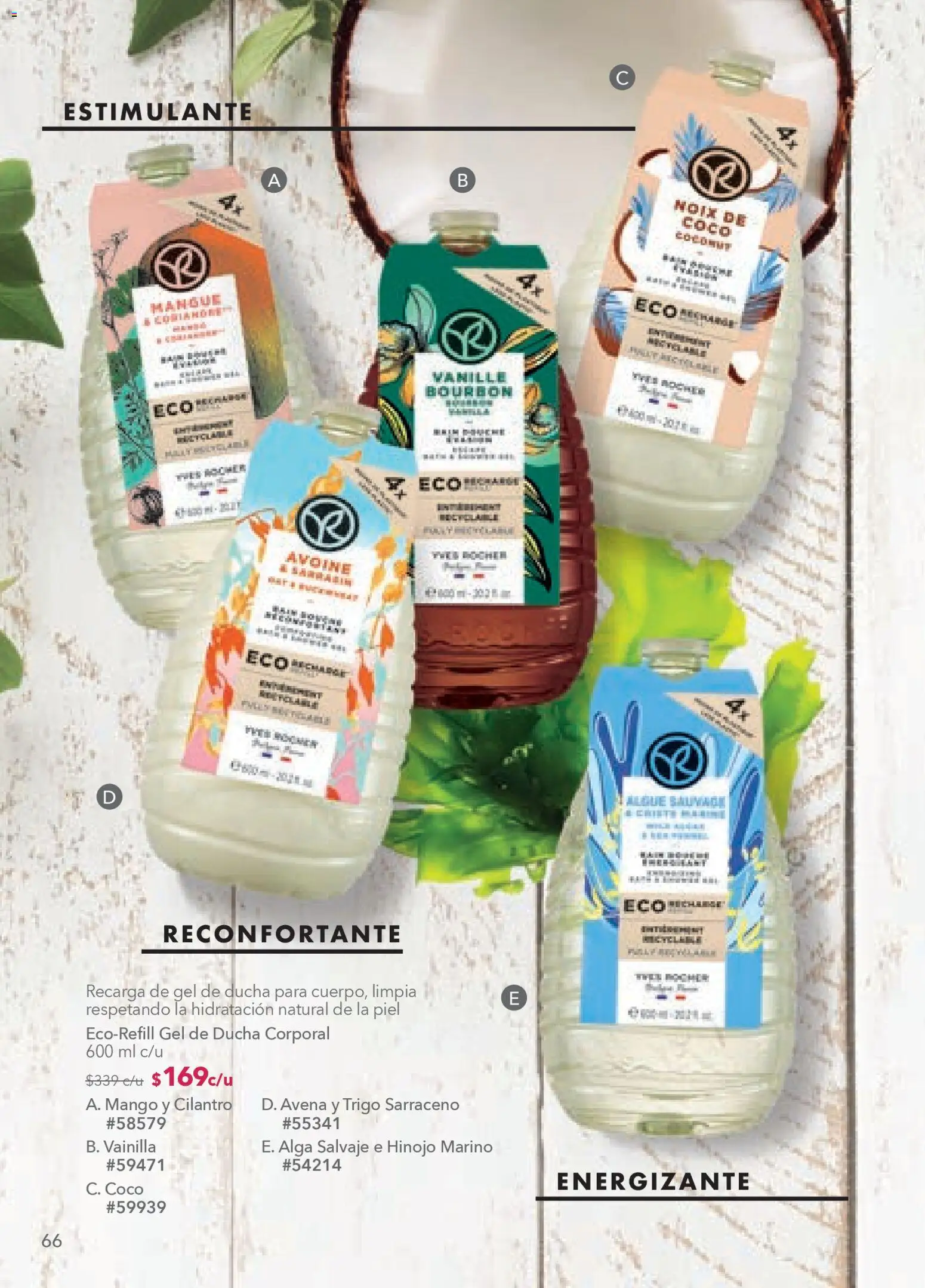 Nuevas ofertas de Yves Rocher válidas en toda la República Mexicana desde el 20.01.2026. ¡Encuentra las mejores ofertas en Yves Rocher campaña 2 2026! | Página: 71 | Productos: Avena, Hinojo, Mango, Gel de ducha