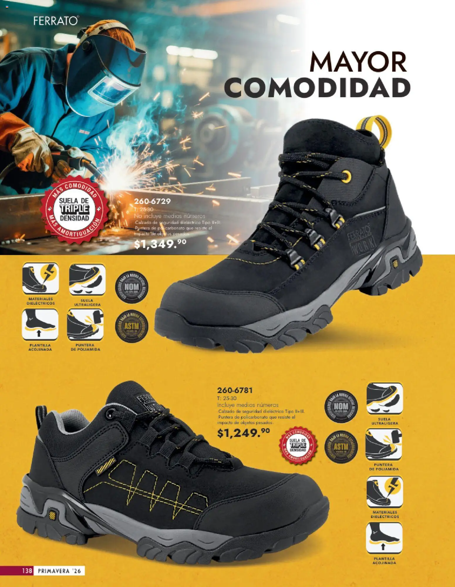 Nuevas ofertas de Andrea válidas en toda la República Mexicana desde el 25.01.2026. ¡Encuentra las mejores ofertas en Andrea catálogo Calzado Caballero! | Página: 138