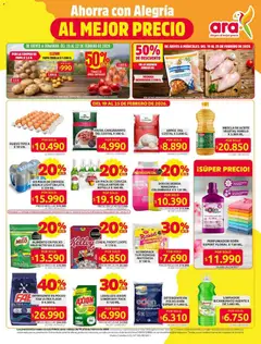 Ara - Ahorra con precios bajos y ofertas en la canasta familiar | ara -  Vista previa de la revista de la tienda Ara valido desde el 11.02.2026 | Página: 3