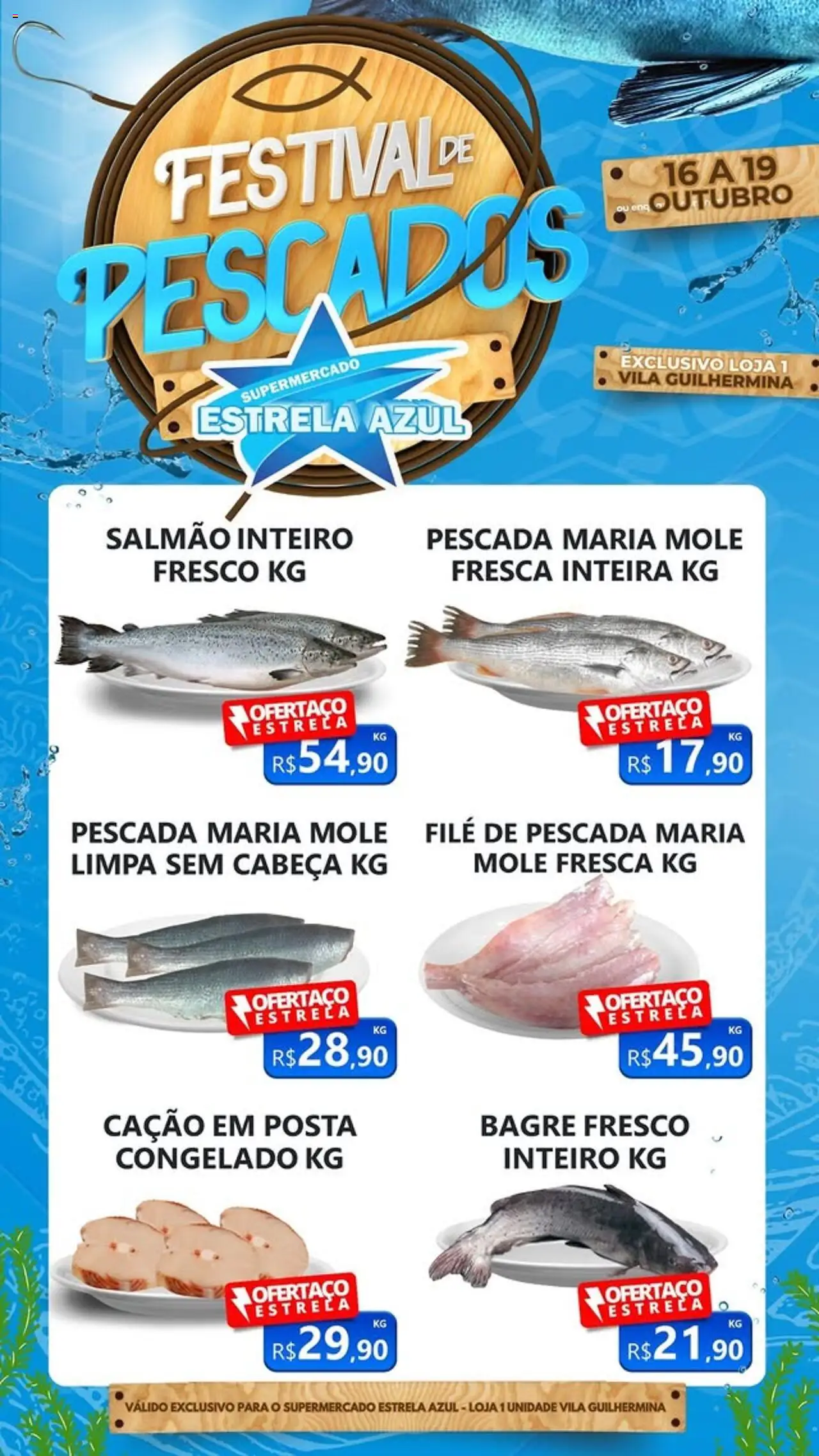 Estrela Azul Folheto - válido de 16.10.2025 | Página: 2 | Produtos: Salmão