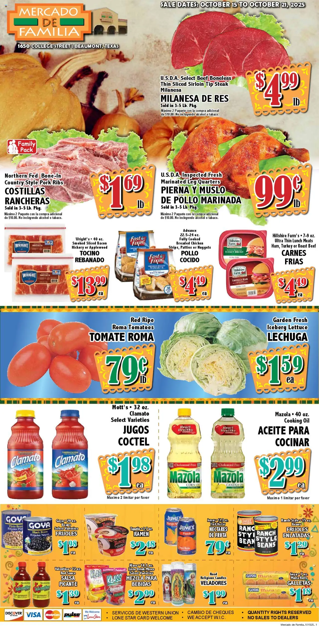 Market Basket - Mercado - valid from 15.10.2025 | Page: 1