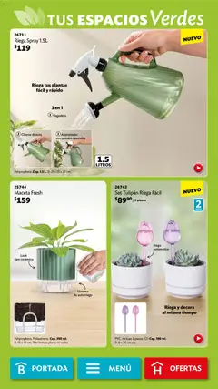 Vista previa de Betterware campaña 3 2026, nuevo folleto de la tienda, válido en México a partir del 02.03.2026 | Página: 69 | Productos: Planta, Regadera, Maceta