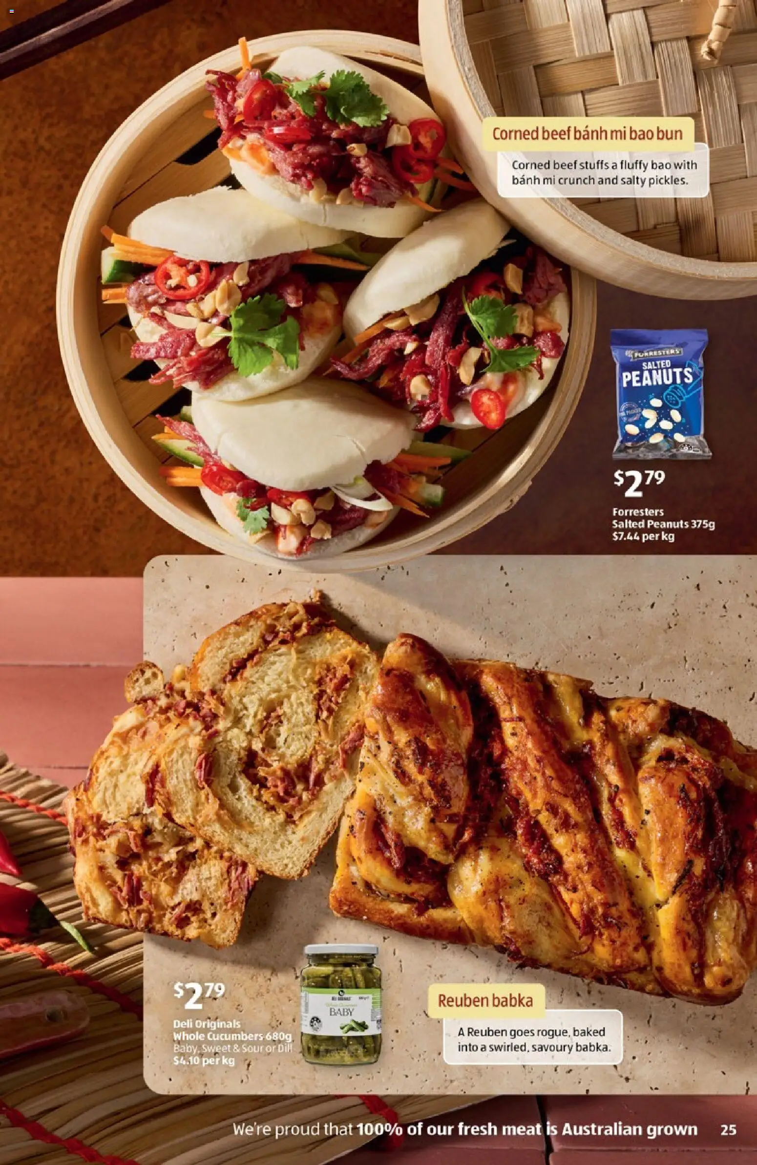 Aldi catalogue - valid from 11.03.2026 | Page: 25 | Products: Beef, Meat, Peanuts, Cucumbers