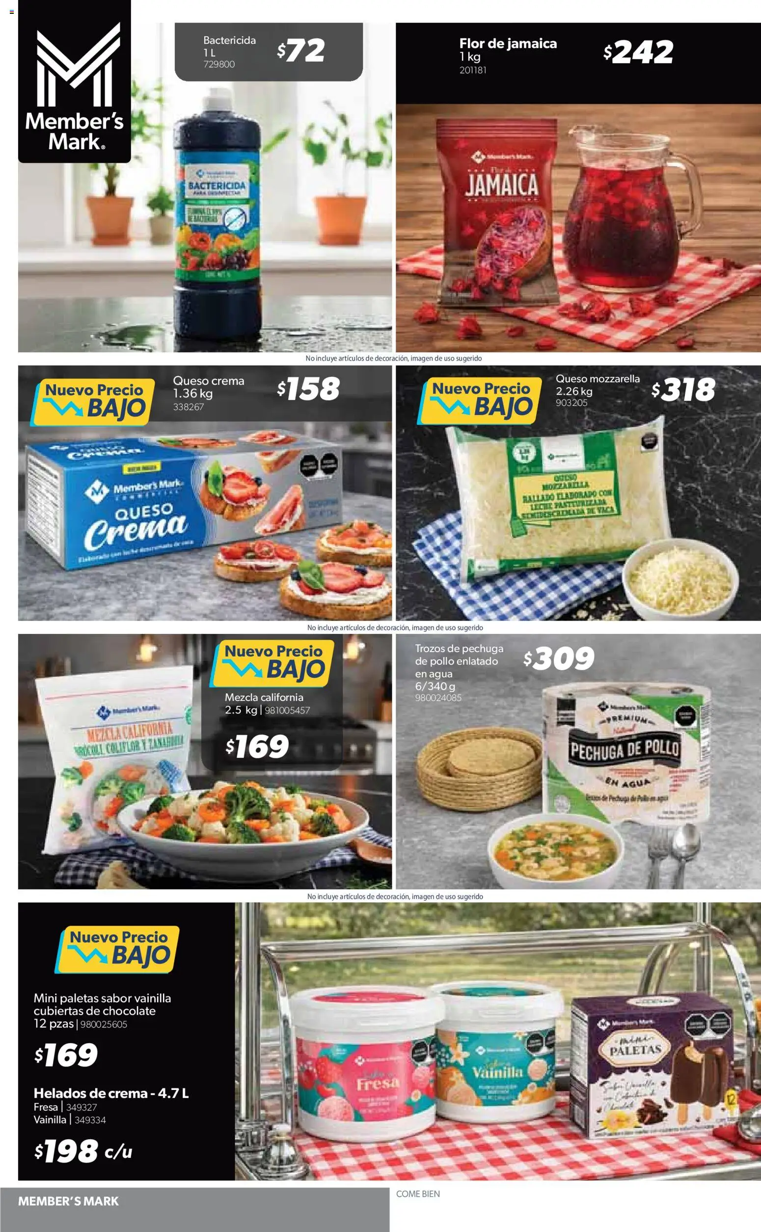Nuevas ofertas de Sam's Club válidas en toda la República Mexicana desde el 03.02.2026. ¡Encuentra las mejores ofertas en Sam's Club catálogo! | Página: 6 | Productos: Queso crema, Agua, Queso, Chocolate