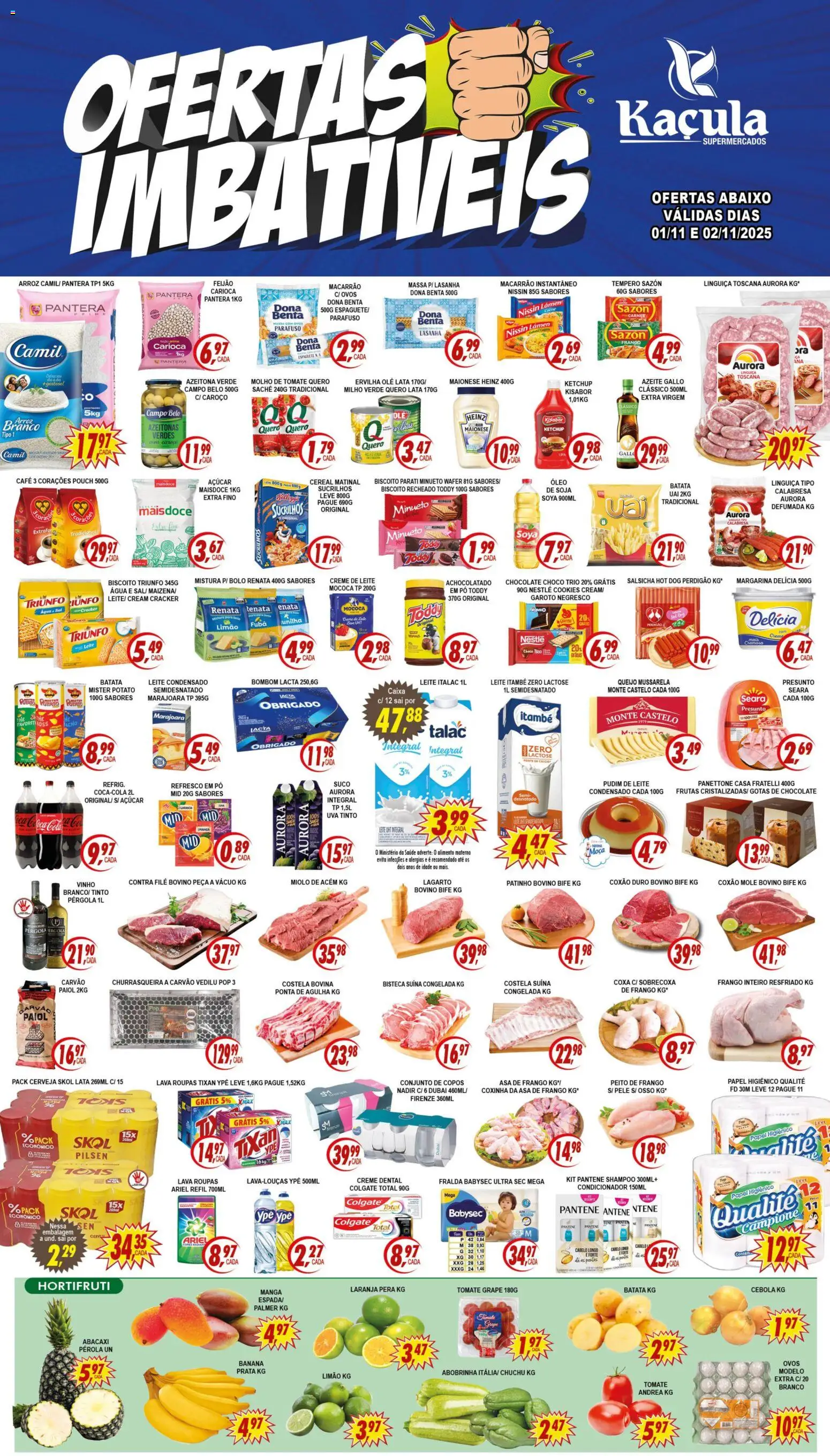 Kaçula Folheto - válido de 01.11.2025 | Página: 1