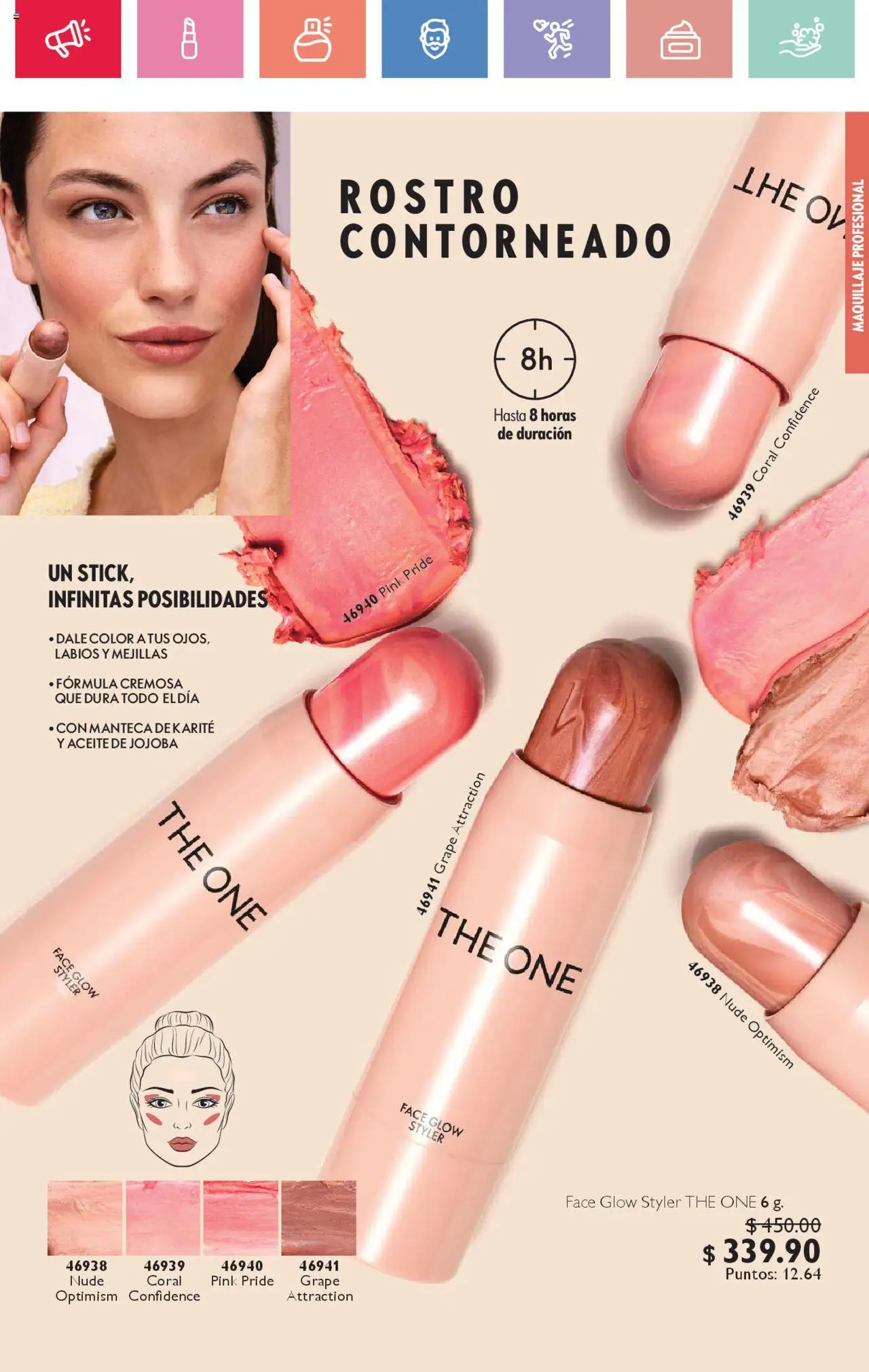 Nuevas ofertas de Oriflame válidas en toda la República Mexicana desde el 02.08.2025. ¡Encuentra las mejores ofertas en Oriflame - Campaña 11 2025! | Página: 107 | Productos: Aceite, Maquillaje