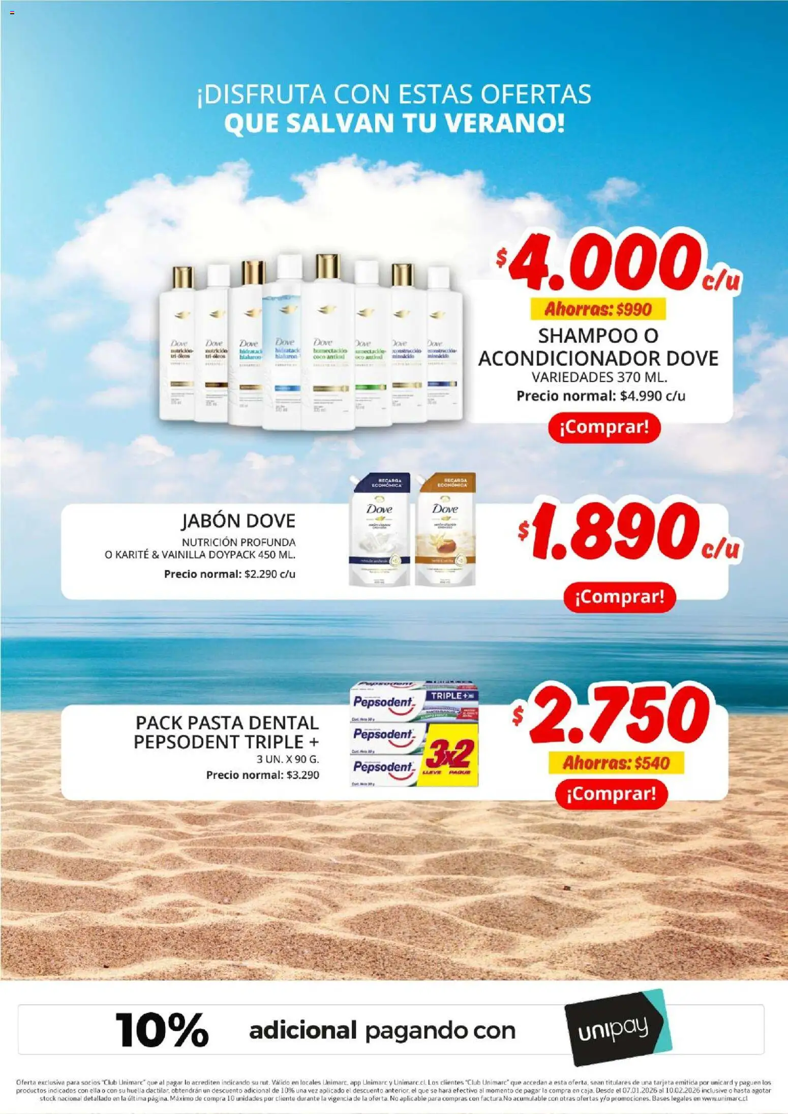 Black Friday Unimarc │ válido desde el 08.01.2026 | Página: 15 | Productos: Jabón, Pasta dental, Shampoo, Pasta