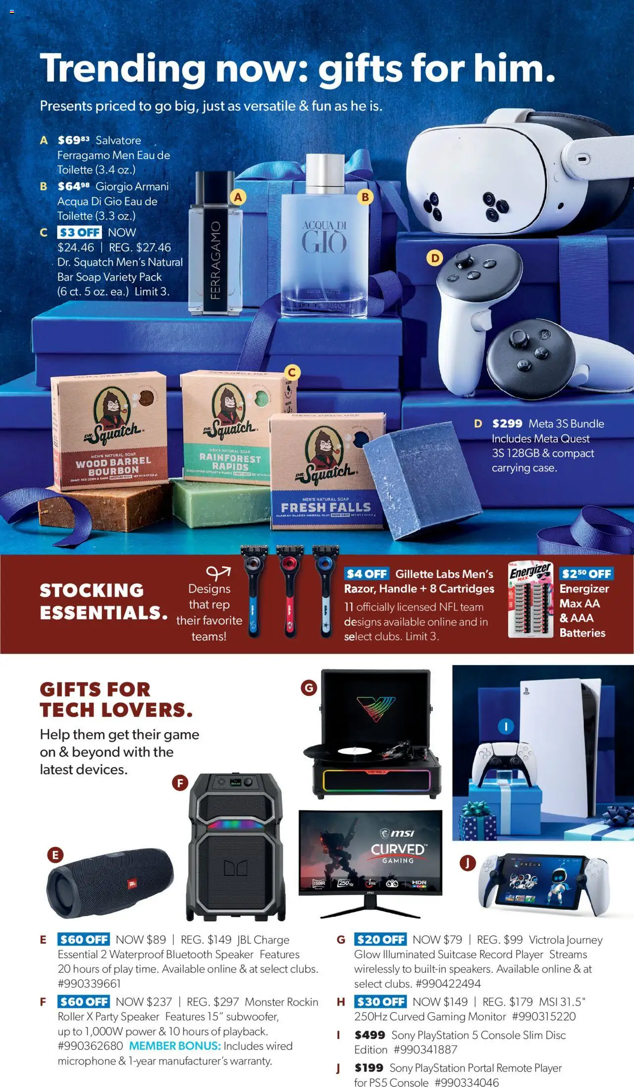 Sam's Club Black Friday - valid from 20.10.2025 | Page: 46 | Products: Bourbon, Bar Soap, Player, Playstation