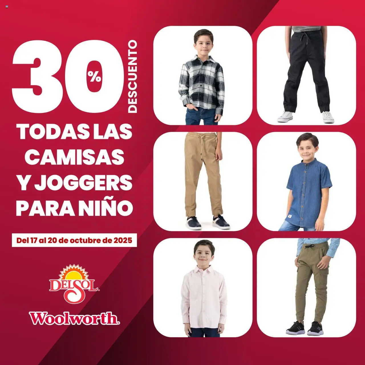 Nuevas ofertas de Del Sol y Woolworth válidas en toda la República Mexicana desde el 17.10.2025. ¡Encuentra las mejores ofertas en Del Sol y Woolworth - Catálogo Las mejores promociones y descuentos ! | Página: 6