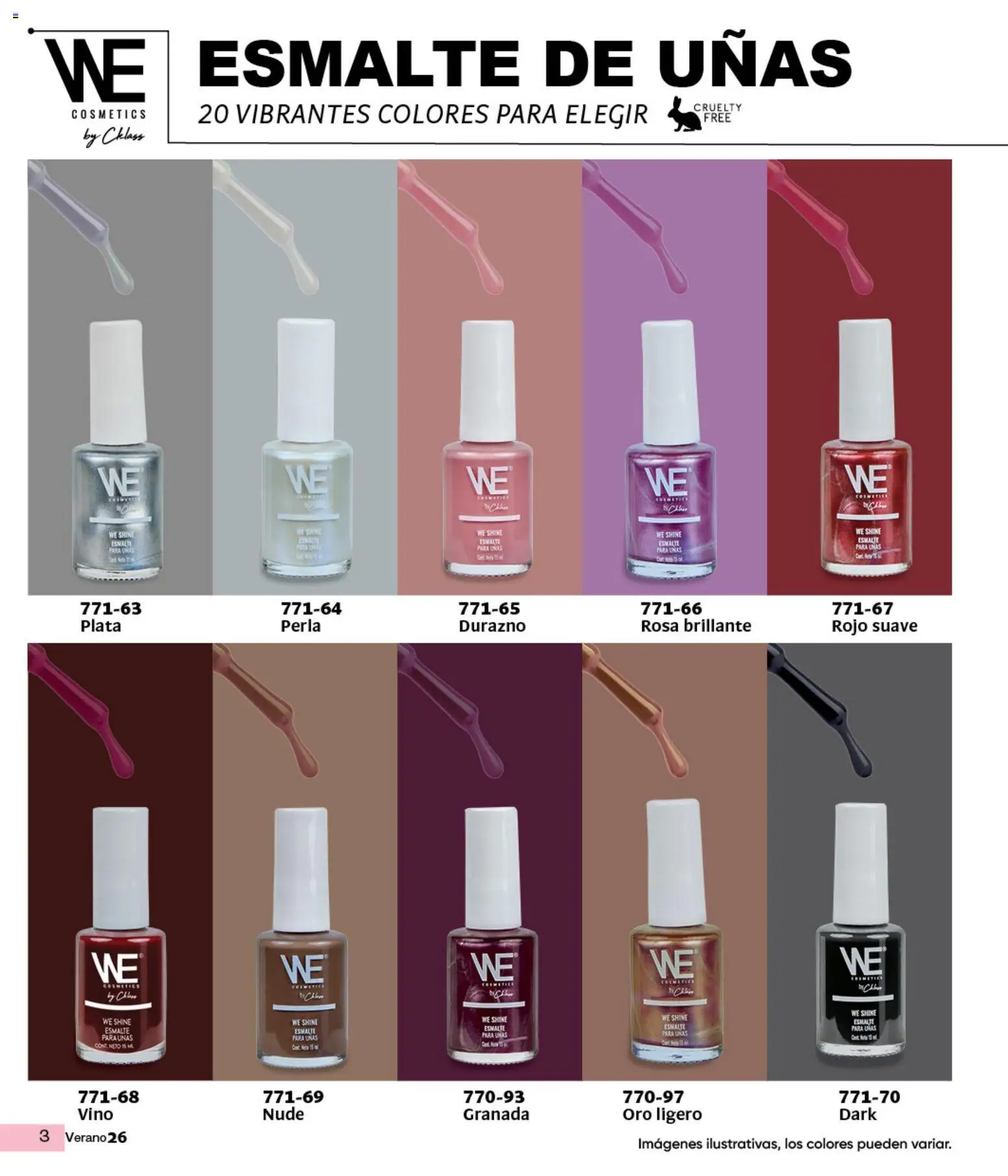 Nuevas ofertas de Cklass válidas en toda la República Mexicana desde el 05.03.2026. ¡Encuentra las mejores ofertas en Cklass catálogo Verano Handbags! | Página: 58 | Productos: Durazno, Vino, Esmalte de uñas