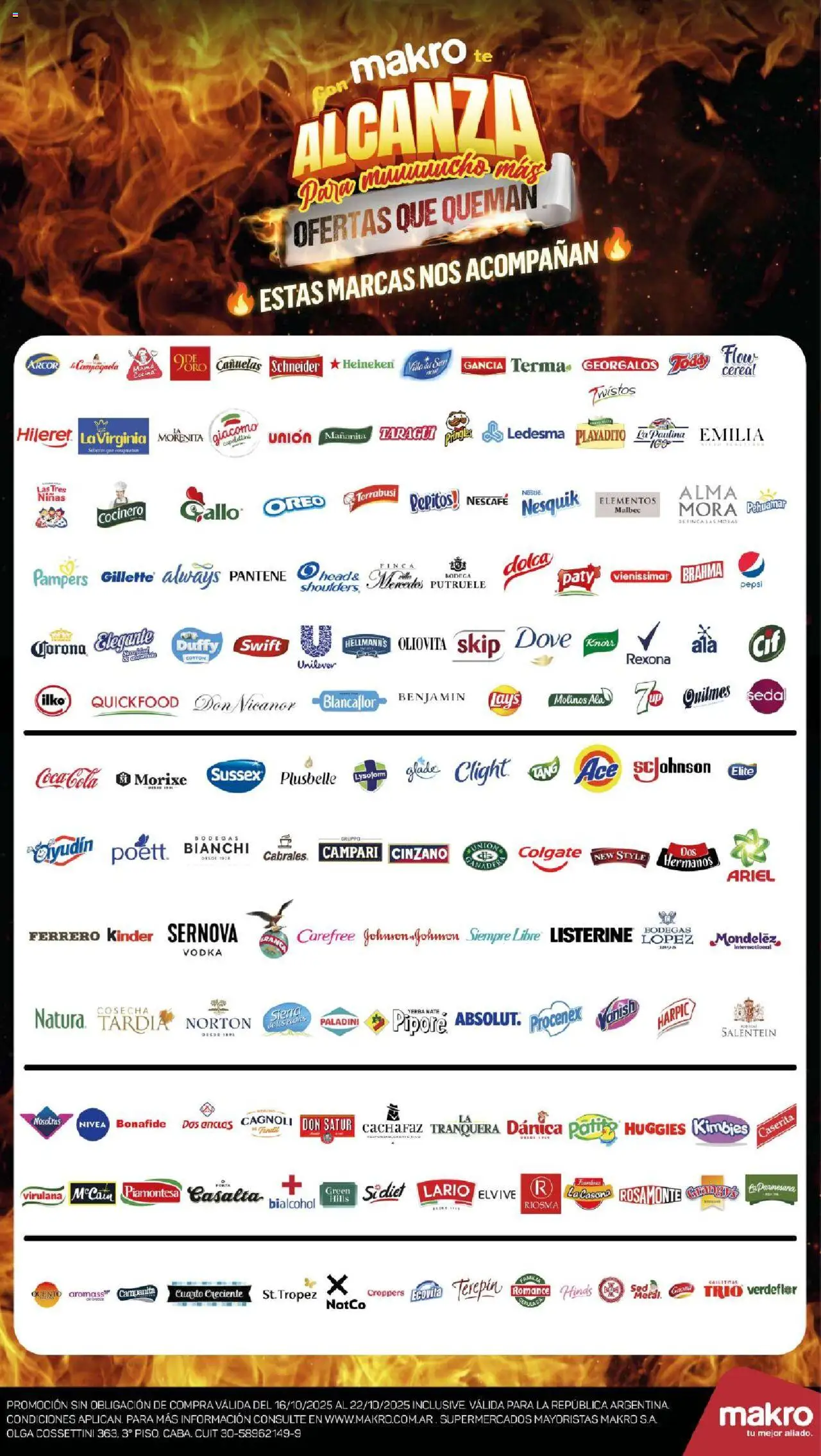 Makro ofertas │ válido desde el 16.10.2025 | Página: 1 | Productos: Vodka, Sierra