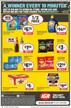 Preview of IGA catalogue SA - valid from 08.04.2026 | Page: 16 | Products: Butter, Biscuits, Tablets, Pain relief