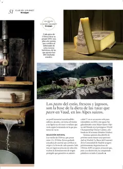 Vista previa de El Corte Inglés - Catálogo Gourmet Magazine Otoño, nuevo folleto de la tienda, válido en México a partir del 29.09.2025 | Página: 51 | Productos: Queso, Nuez, Perfil, Barra