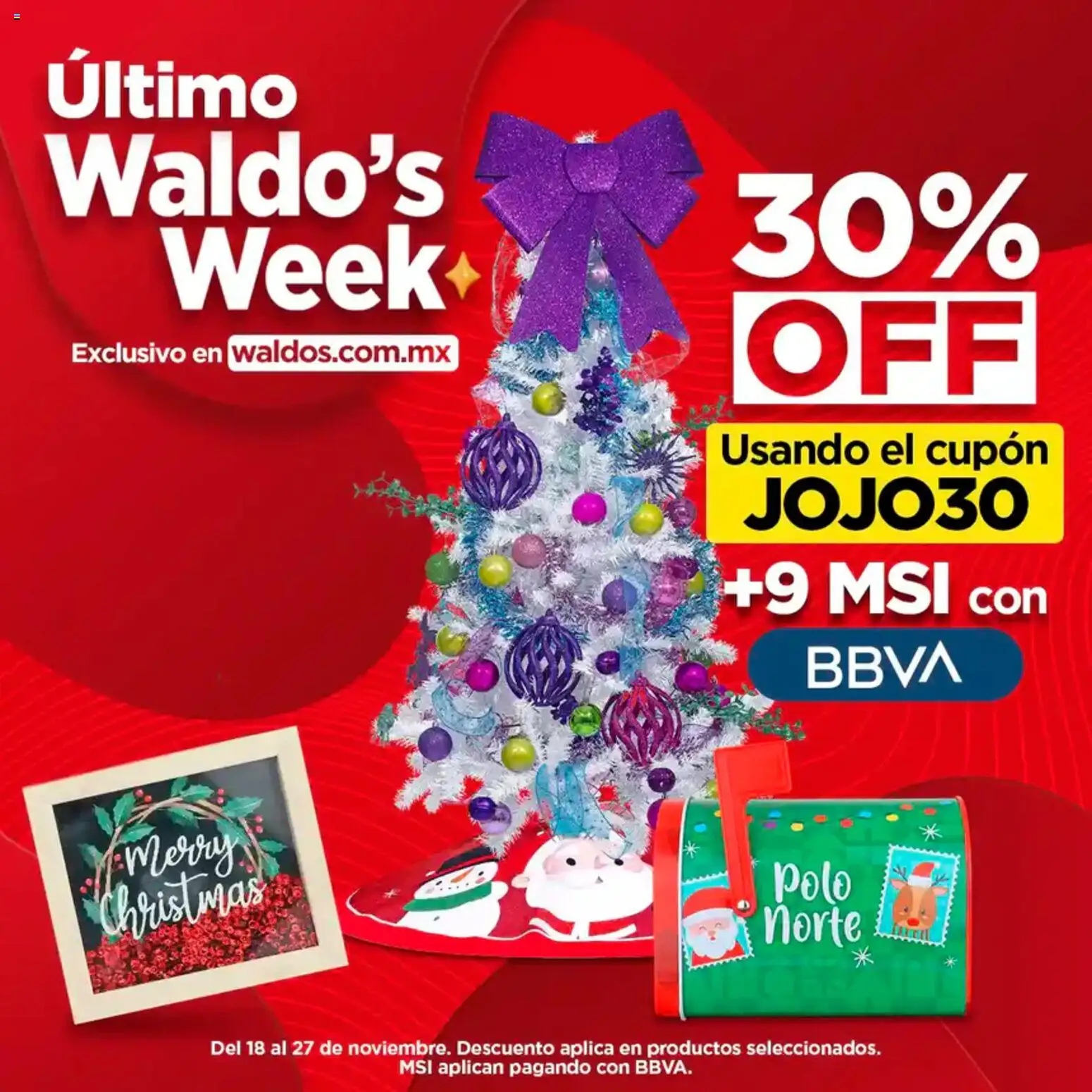 Nuevas ofertas de Waldo's válidas en toda la República Mexicana desde el 18.11.2025. ¡Encuentra las mejores ofertas en Waldo's Buen Fin ! | Página: 9