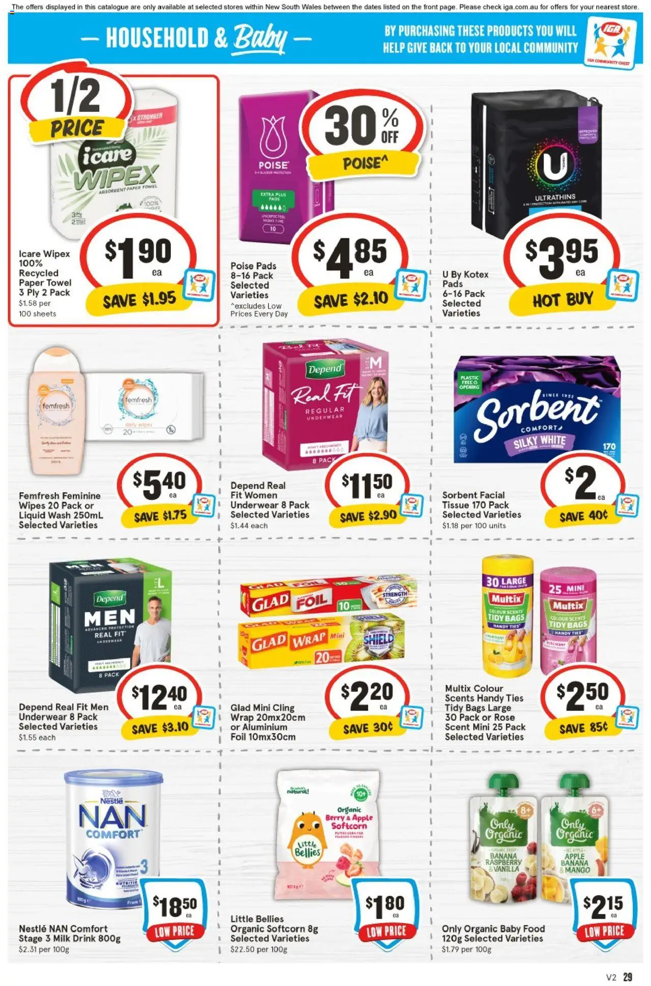 IGA catalogue - valid from 06.08.2025 | Page: 25 | Products: Household, Cleaner, Laundry, Tablets