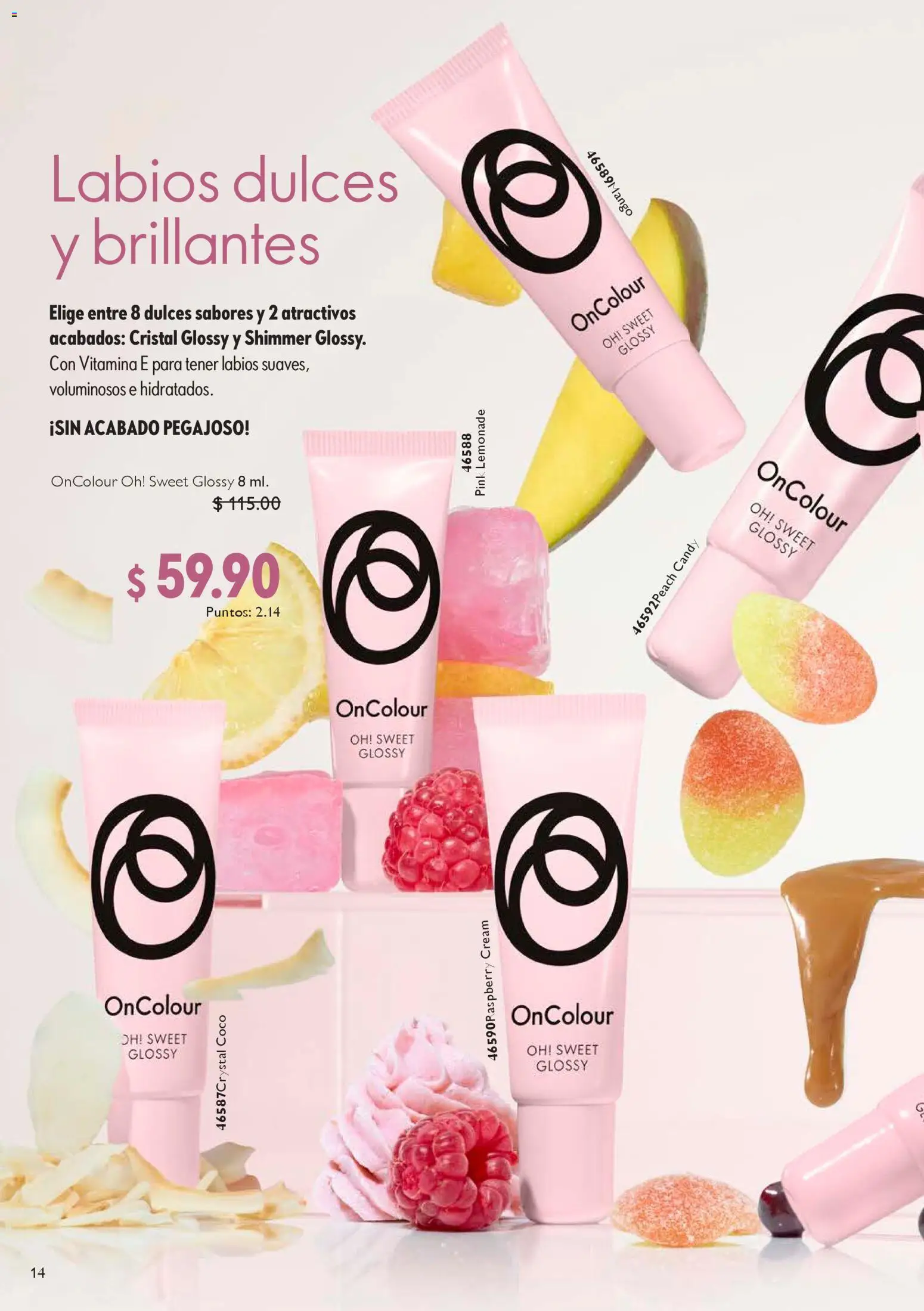 Nuevas ofertas de Oriflame válidas en toda la República Mexicana desde el 24.01.2026. ¡Encuentra las mejores ofertas en Oriflame campaña 2 2026! | Página: 14 | Productos: Dulces