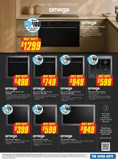 Preview of The Good Guys Cooking & Dishwashers - valid from 13.10.2025 | Page: 13 | Products: Digital, Oven, Cooktop, Fan